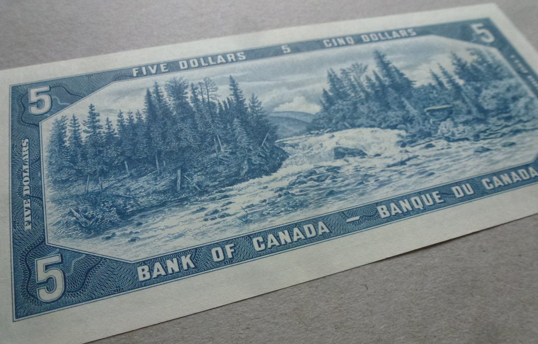 Banconote: Canada ++ 5 Dollars 1954 – Usato da Walkringen venduto da Casablanca777 3