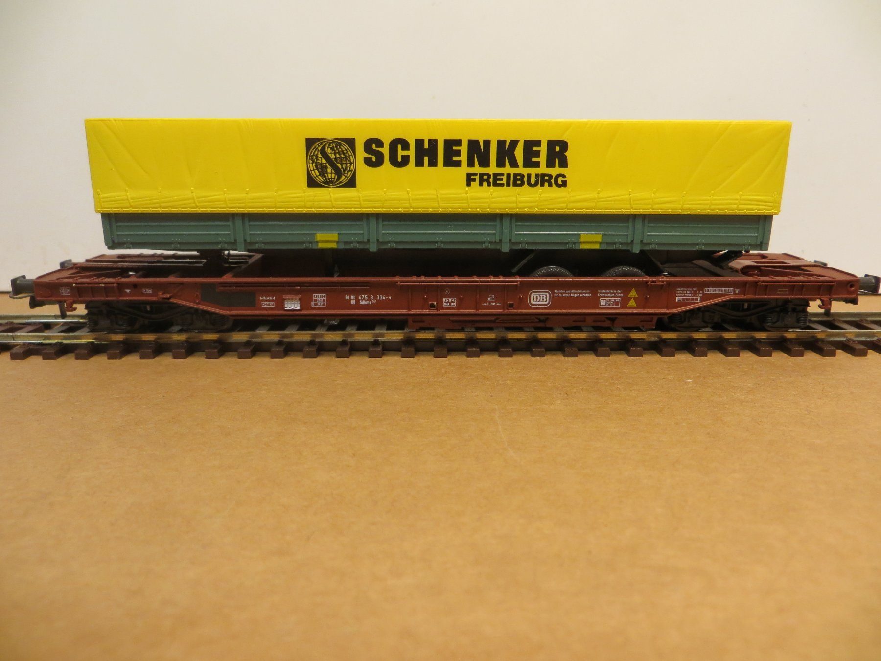 Roco Modelleisenbahnen: Roco Taschenwagen Schenker – Neu (gemäss Beschreibung) aus Lausen von