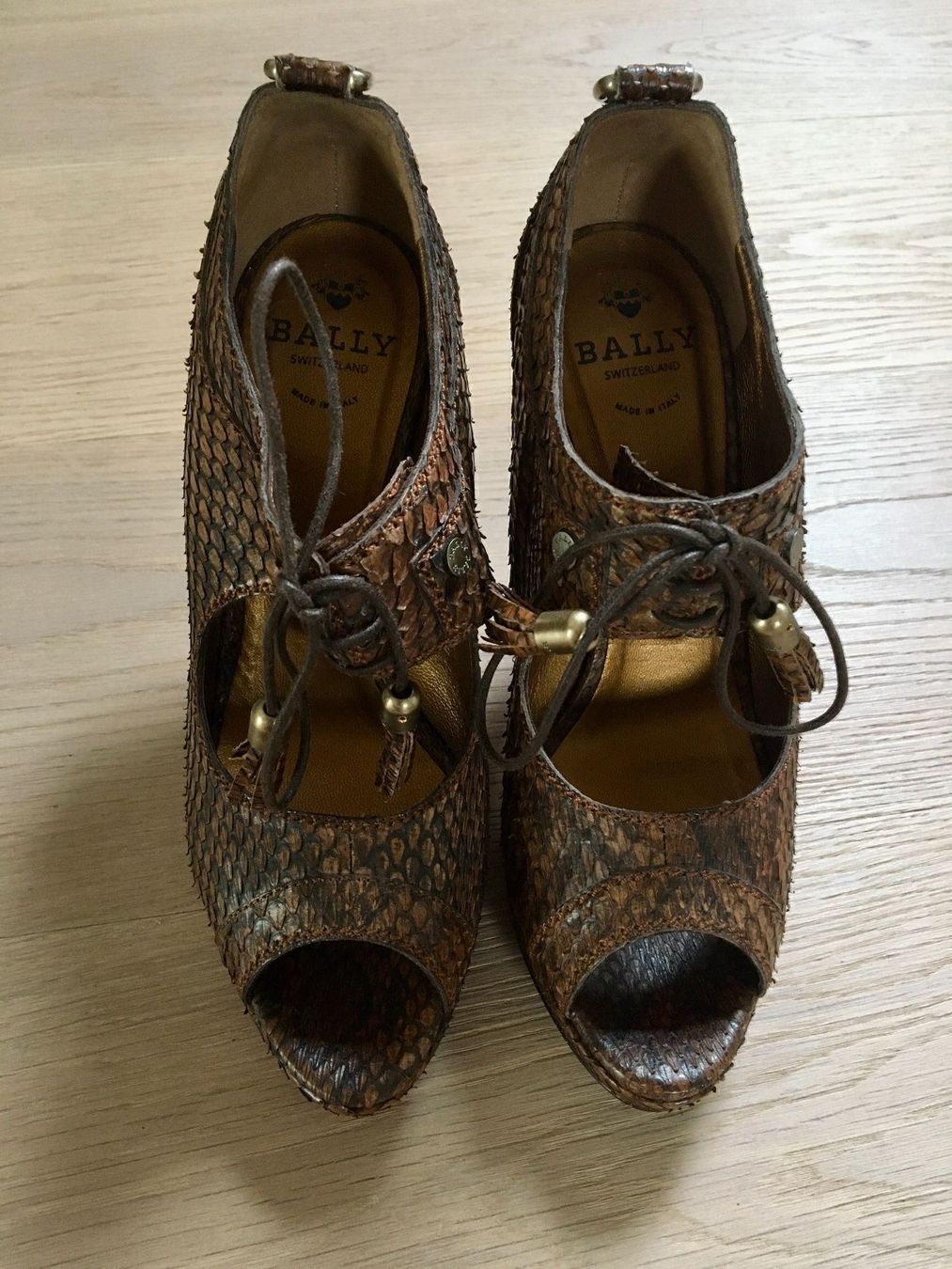 Bally Scarpe da donna: Bally Pumps aus Schlangenleder Grösse 37 – Nuovo (secondo la descrizione) da Winkel venduto da Flyhy2020 1