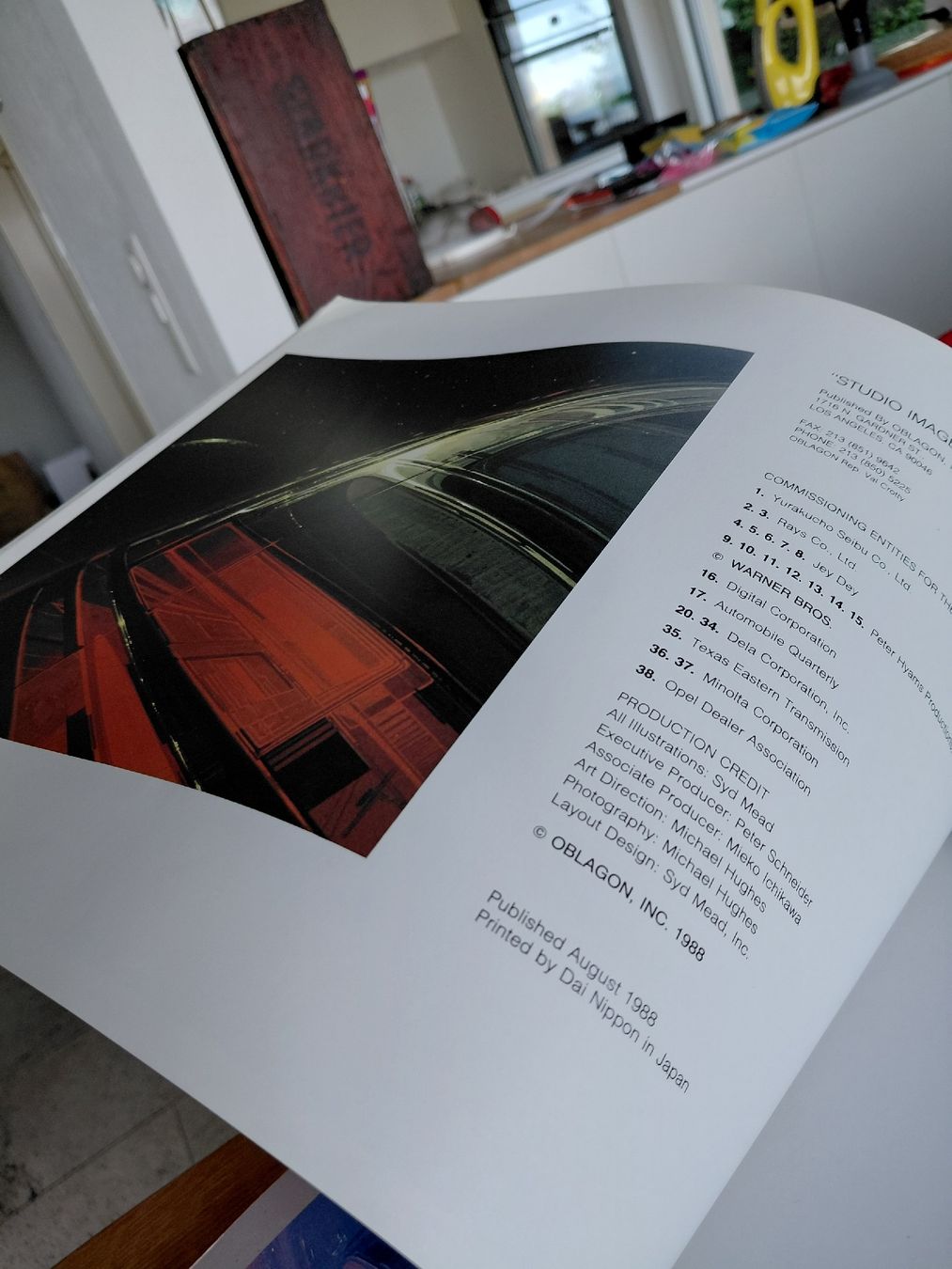 Libri: Syd Mead Studio Image 1&3 + Techno Fantasy Art Buch  – Usato da Kehrsatz venduto da Jadeeeee 3