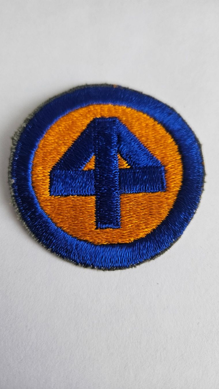 Placchette & Badge: WW2 US Patch 4. Armee (Fourth Army – Usato da Zofingen venduto da Phil68