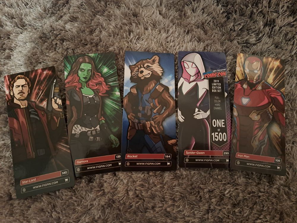 Figpin Marvel Disney Pins inkl kleiner Pinwand (Neu (gemäss