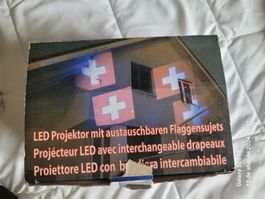 MONDIAL 2026 - Projecteur LED - 10 Drapeaux - Neuve