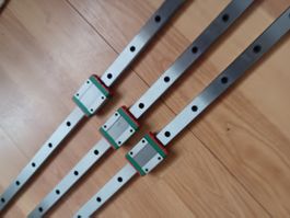 Zu 3D Drucker ---->  Bundel mit 3 Präzisionführungen
