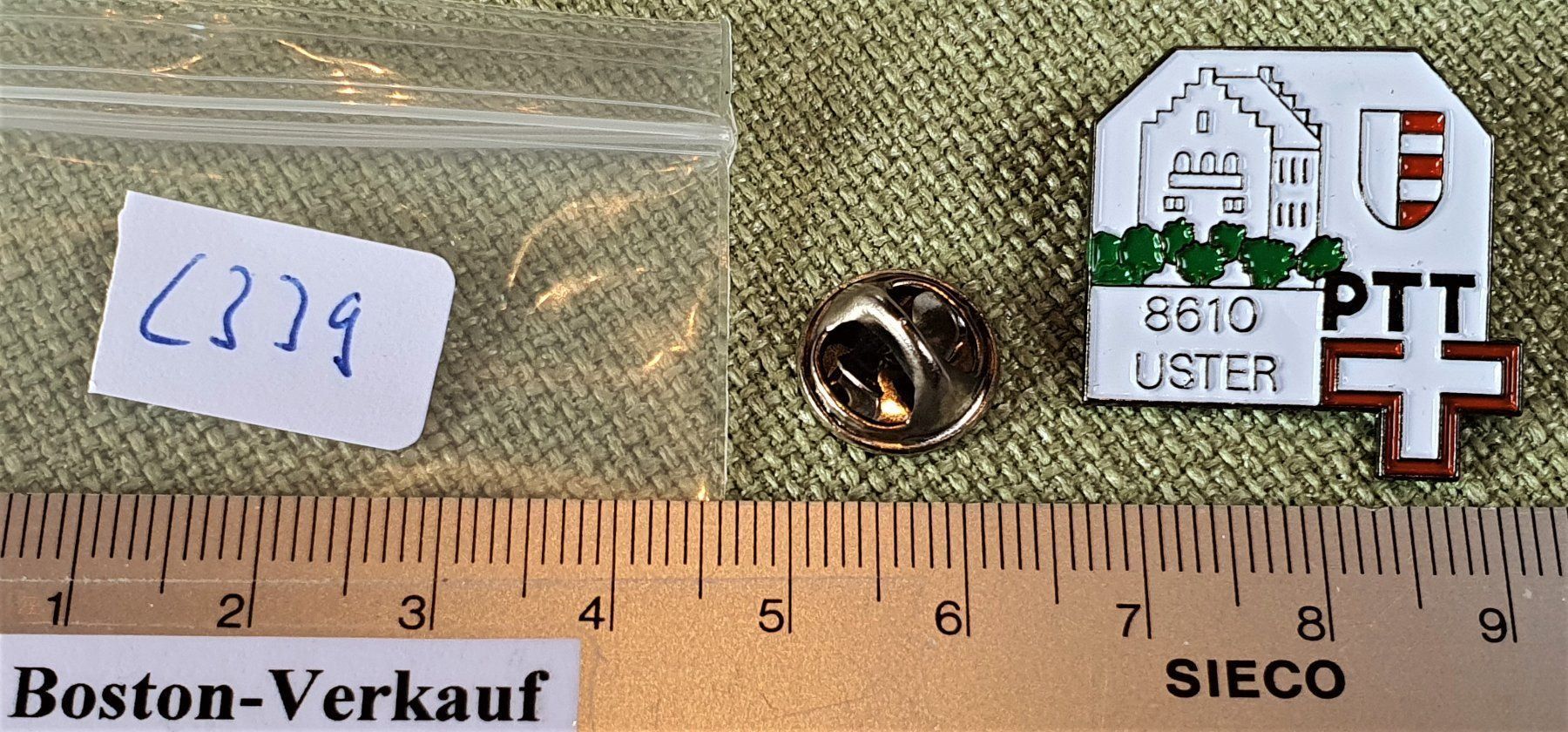 Plaquettes & Badges: C339 - Pin PTT Post 8610 Uster Schweiz – D'occasion à Reinach BL par Boston-Verkauf 2