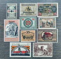 Deutschland Notgeld LOT 10 Stück !!!!!!!