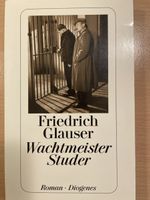 Wachtmeister Studer von Friedrich Glauser