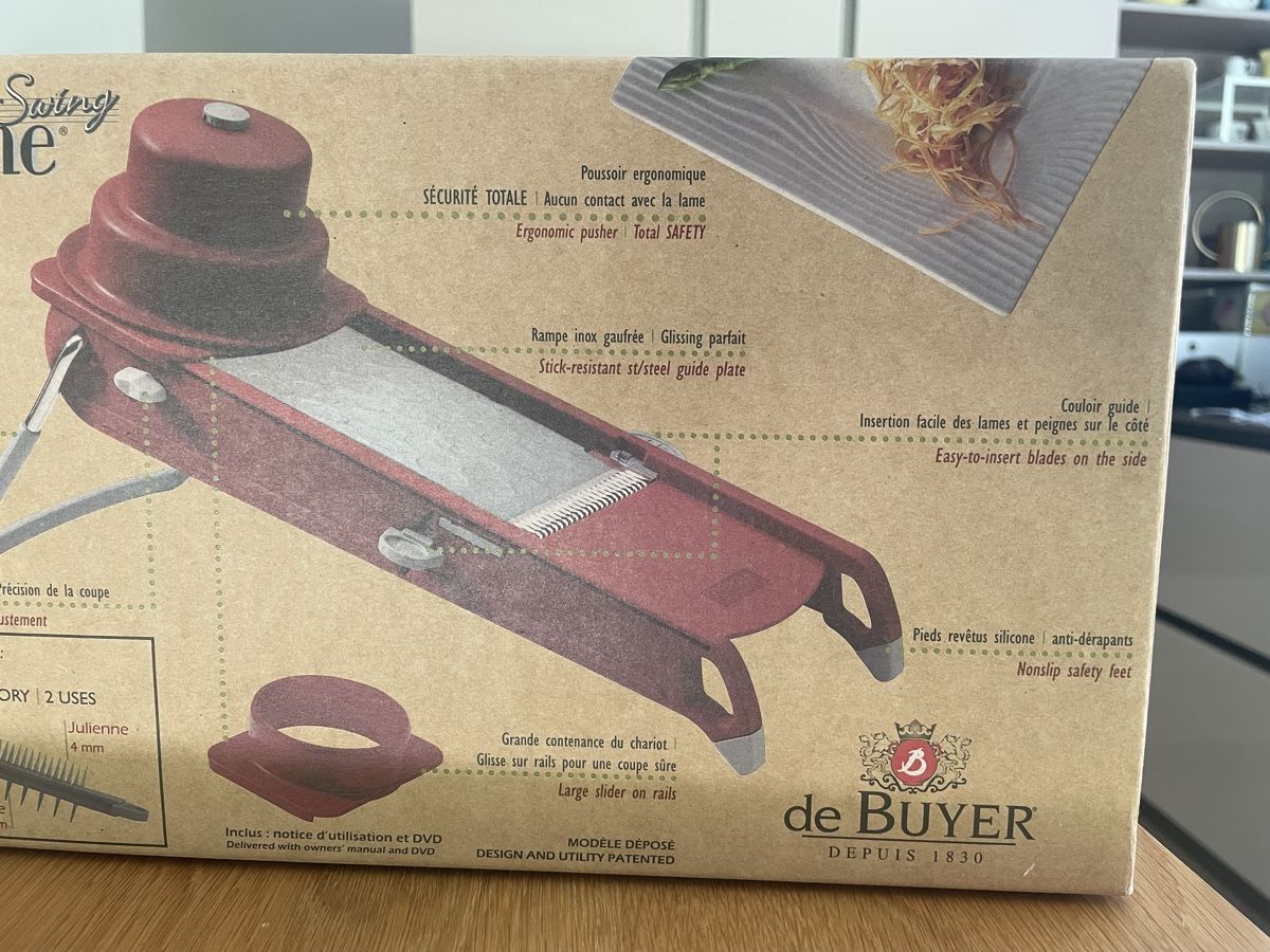 Elettrodomestici da cucina: Mandoline Swing de Buyer Fuchsia – Usato da Champlan venduto da Cjayretro 3