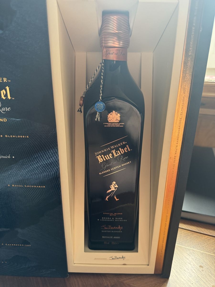 Johnnie Walker Bevande alcoliche: Whisky Johnnie Walker Blue Label Ghost a Rare – Nuovo e nell'imballaggio originale da Winkel venduto da Blicki26 2