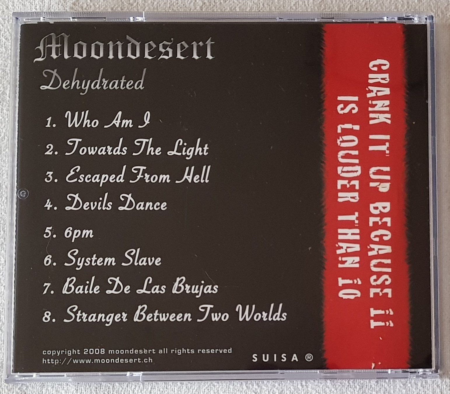 CDs: Moondesert - Dehydrated - CD - 2008  Switzerland First Press – Gebraucht aus Uster von Zardodel 1