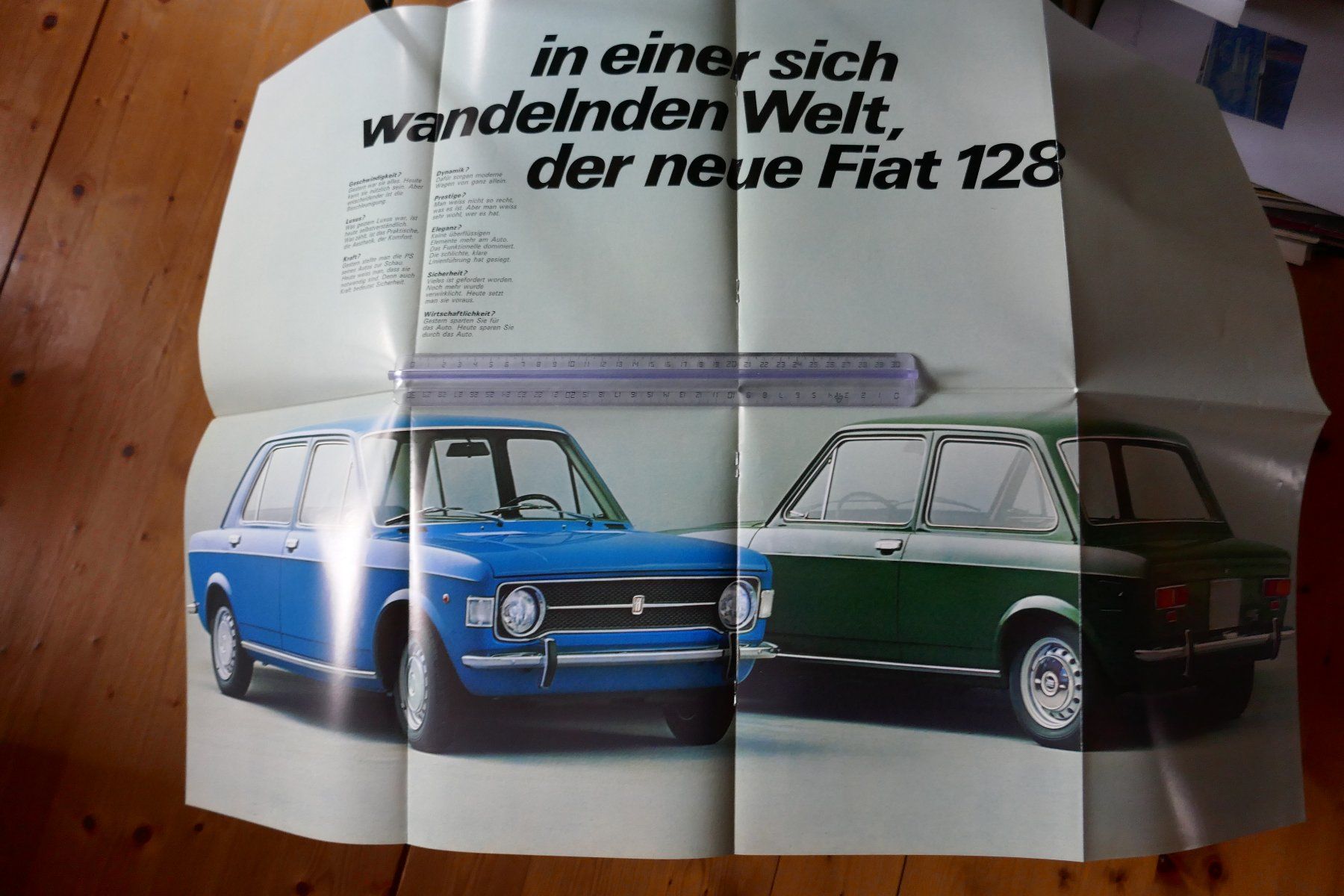 Fiat Documenti: Originalprospekt Fiat  128 – Usato da Madiswil venduto da ML911 2