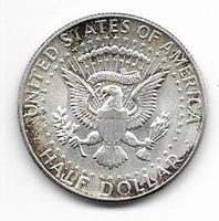 US Münze Half Dollar John F.Kennedy 1964 in Silber