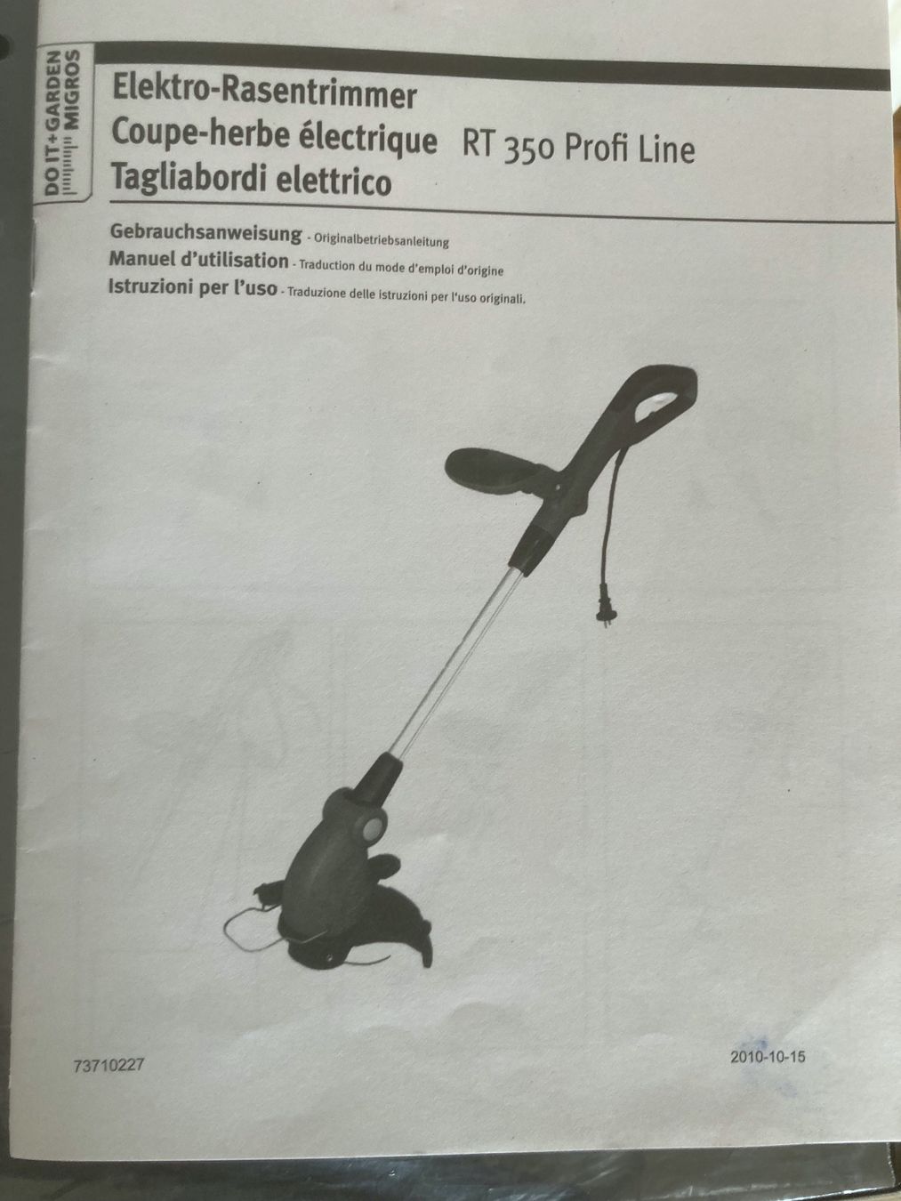 Migros Tagliaerba: Rasentrimmer – Usato da Thun venduto da HIERoderDA 5