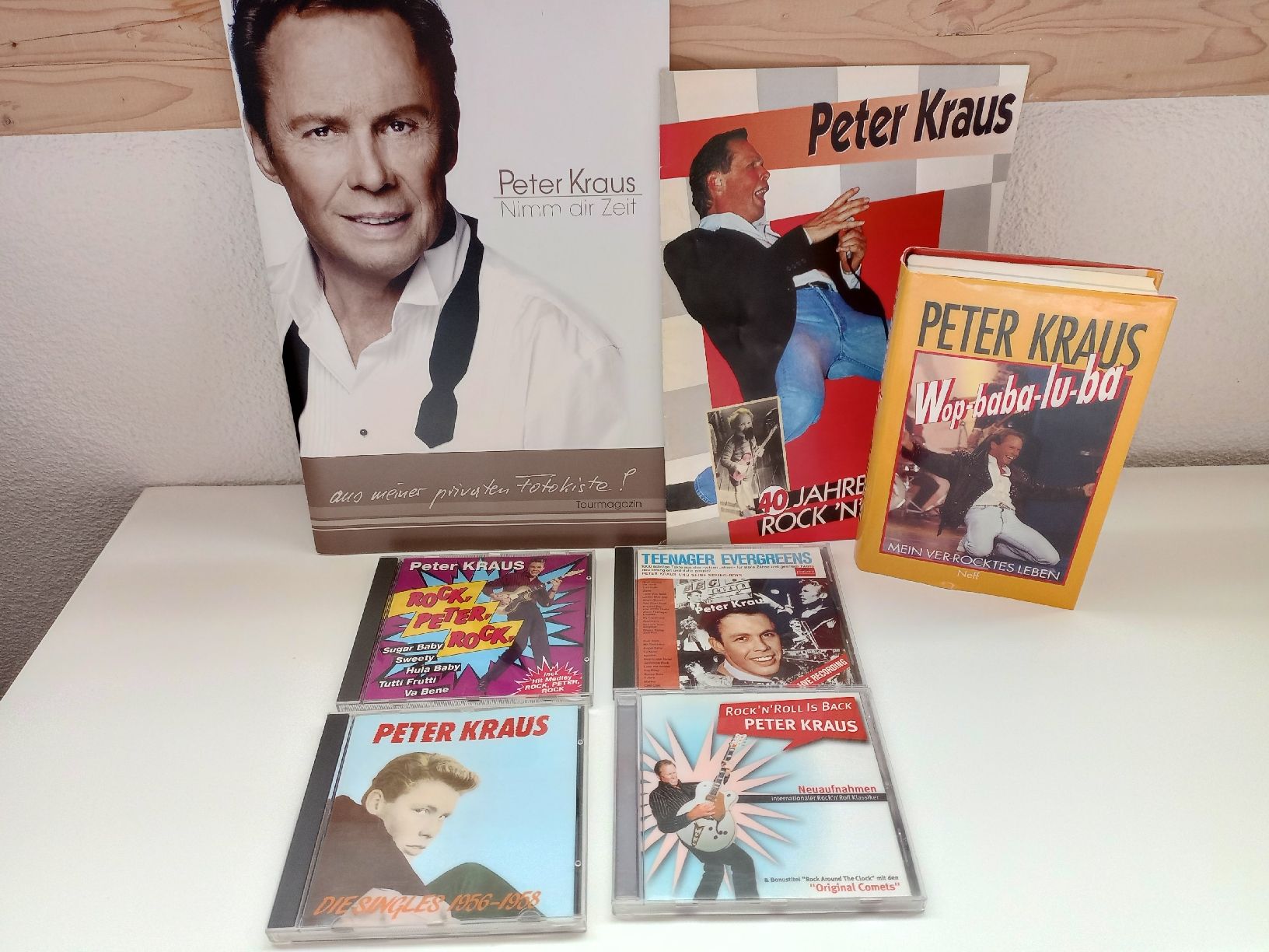 CDs: Peter Kraus Sammlung - 4 CDs, 1 Buch, 2 Programmhefte – Gebraucht aus Spiez von egonolsen