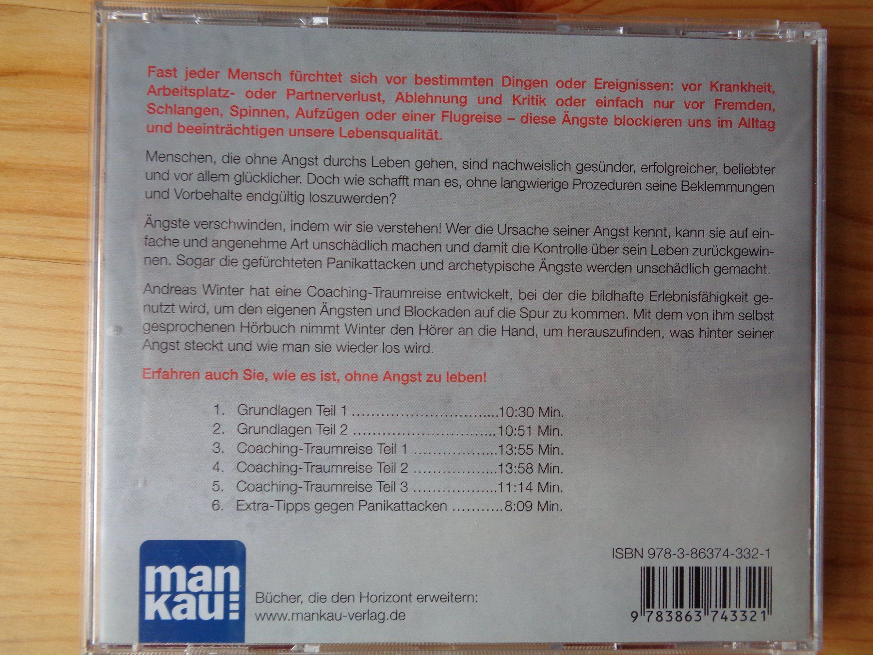 Audiolibri: Was deine Angst dir sagen will. Andreas Winter. CD – Usato da Wiesendangen venduto da Gullfoss 1