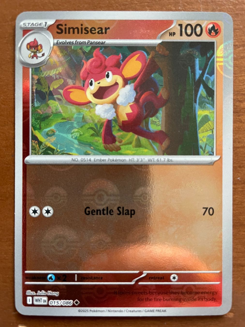 Pokémon Carte collezionabili: Pokemon Simisear Pokeball (Versand gratis) – Nuovo (secondo la descrizione) da Chur venduto da Angerson