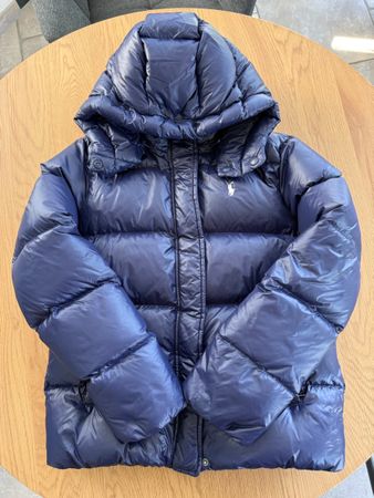 Daunenjacke Polo Ralph Lauren, dunkelblau, Gr. XL (16)