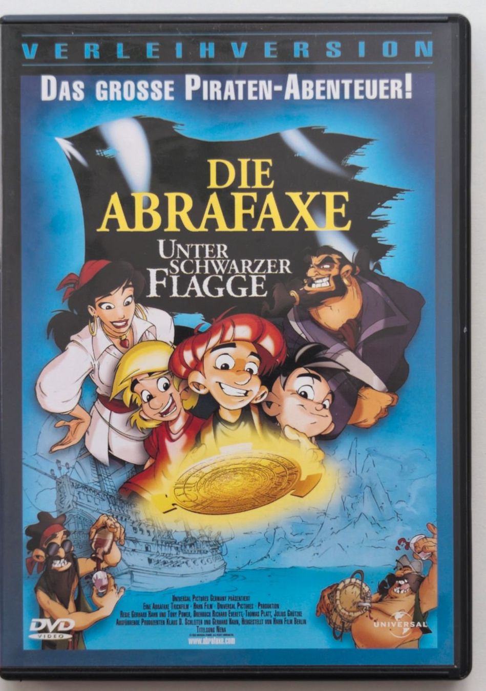 Tutti i DVDs: Die Abrafaxe - Unter schwarzer Flagge – Usato da Uetikon am See venduto da Tomarrani