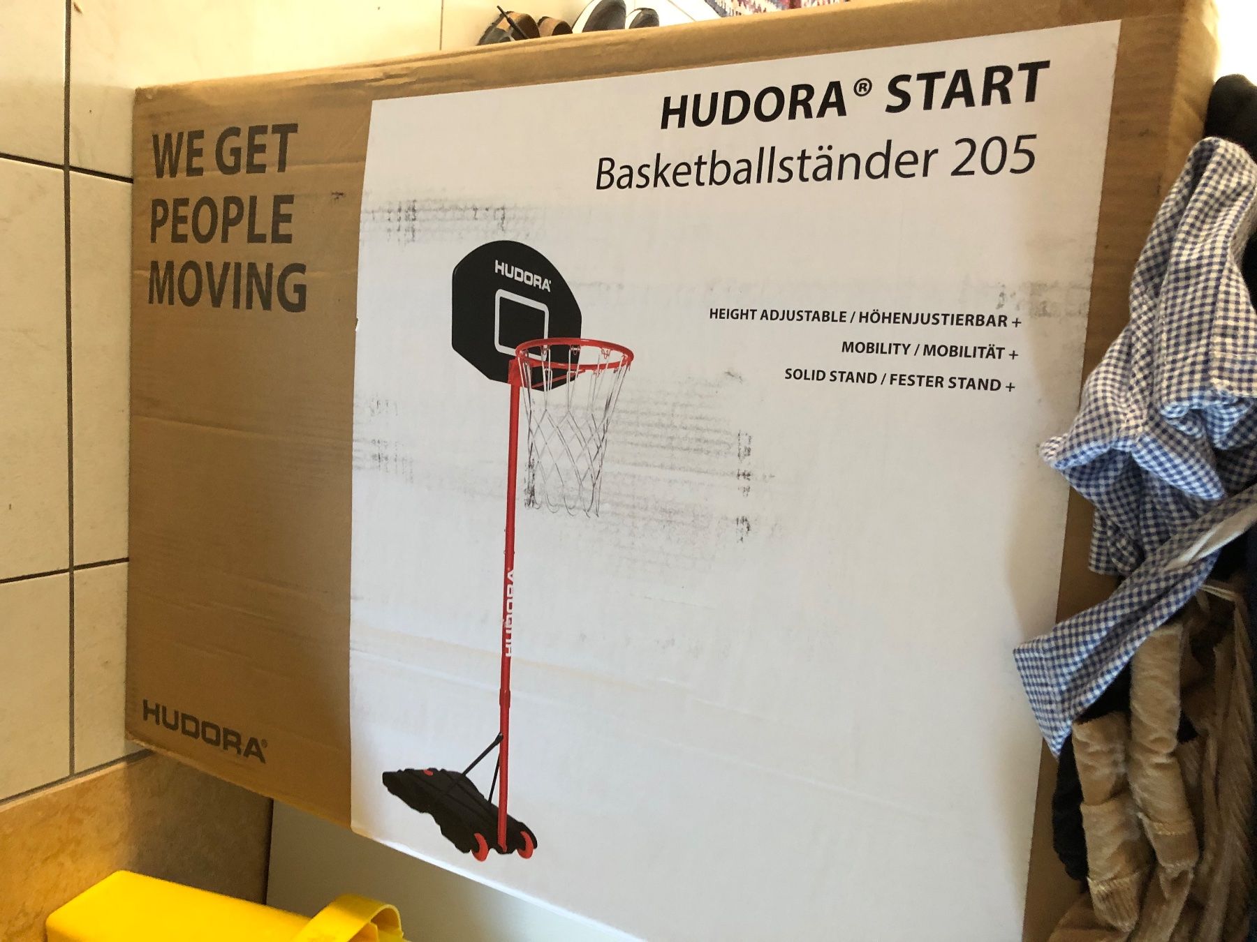 Canestri da basket: NEUER Basketballstänger! – Nuovo e nell'imballaggio originale da Basel venduto da glitzerstaub