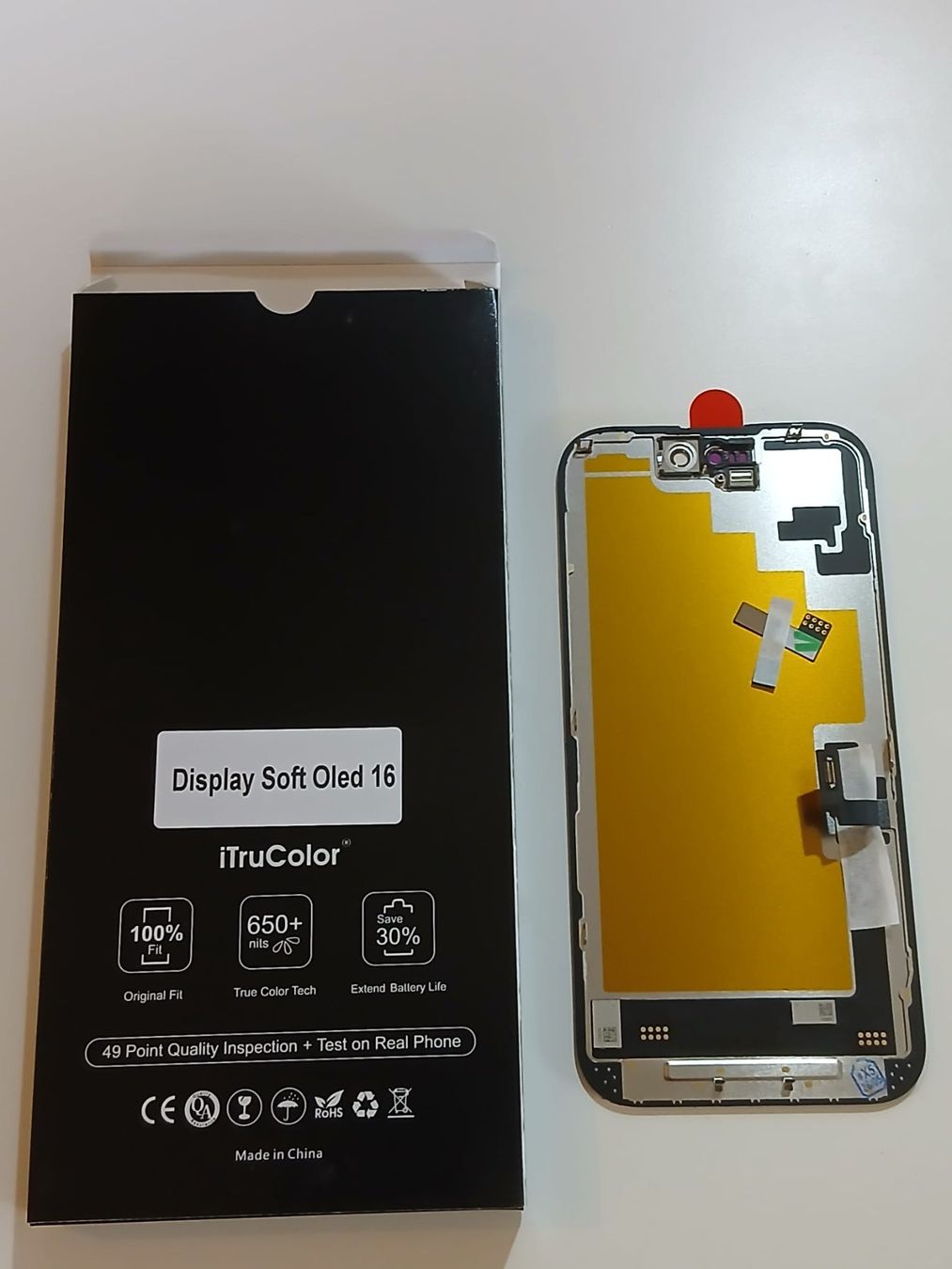 Monitor: Display Iphone 16 Soft Oled – Nuovo e nell'imballaggio originale da Leukerbad venduto da wor_sf98 1