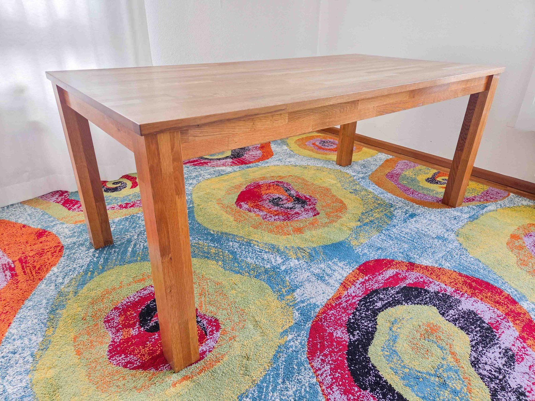 Tische: Esstisch Holz Eiche massiv - guter Zustand – Gebraucht aus Solothurn von RolCardo 2