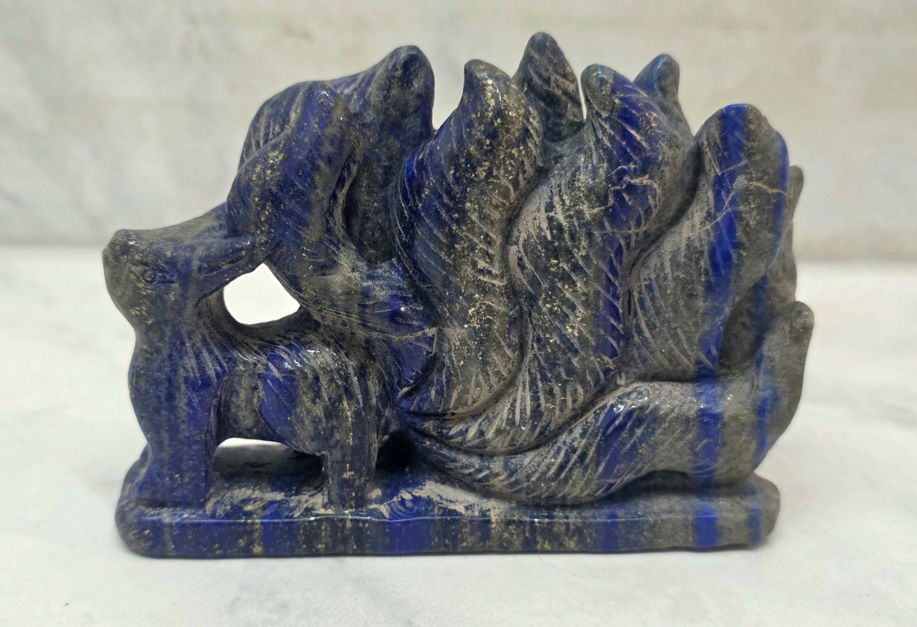 Minerali & Pietre curative: Lapis Lazuli Fuchs 307g – Nuovo e nell'imballaggio originale da Matzingen venduto da Shay_Crystalz 1
