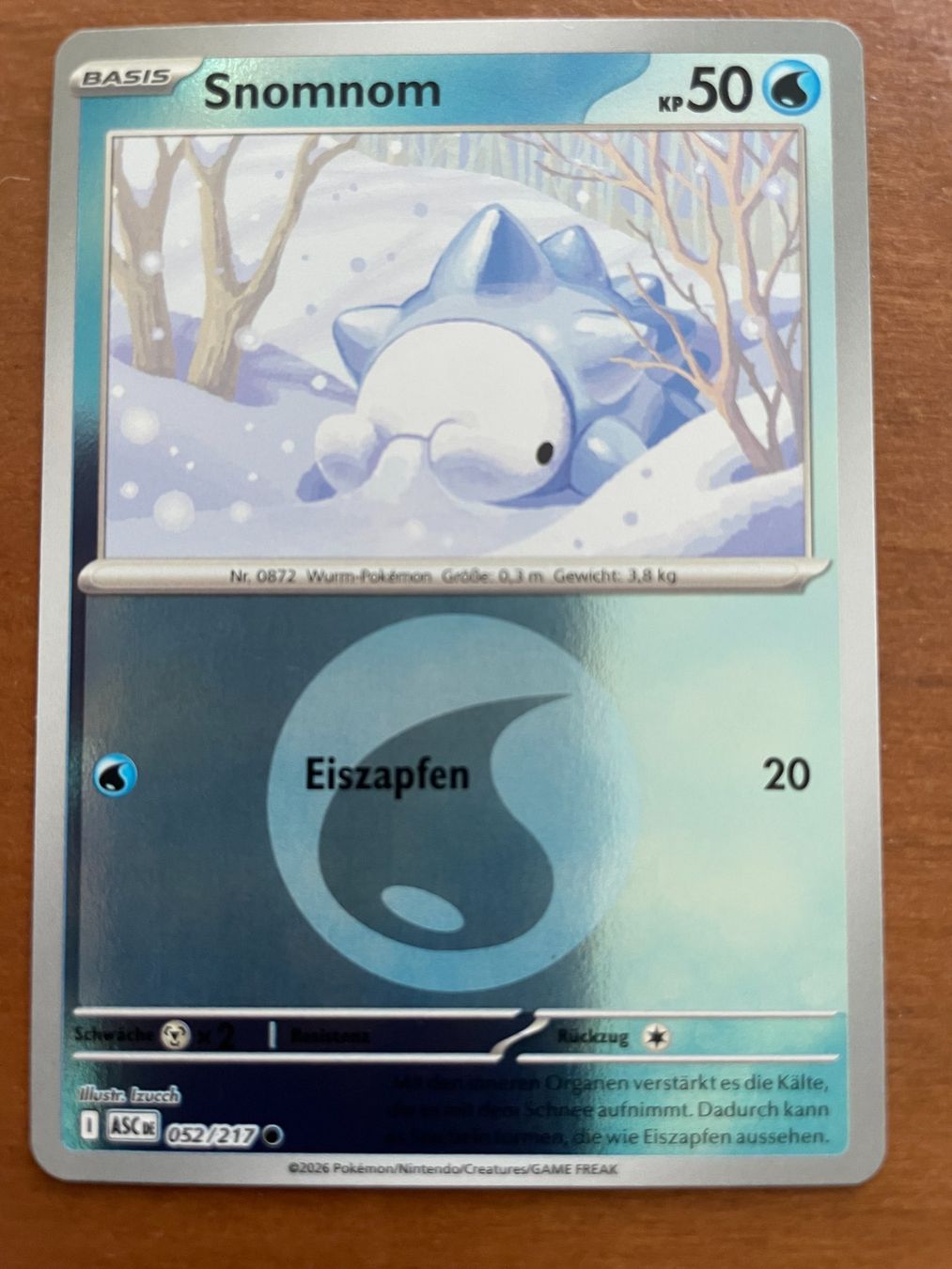 Pokémon Sammelbilder & Trading cards: Pokemon Snomnom Reverse (Versand gratis) – Neu (gemäss Beschreibung) aus Chur von Angerson