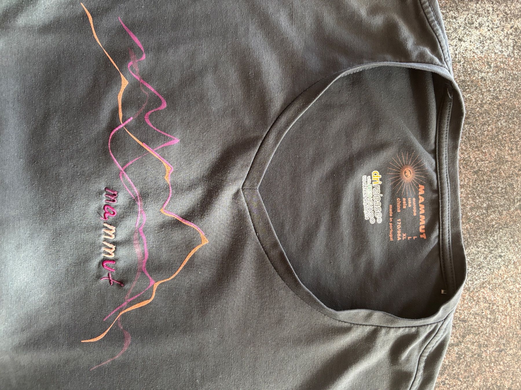 Mammut T-shirt: Mammut Shirts Gr.L – Usato da Hasliberg-Hohfluh venduto da hasliberg79 1
