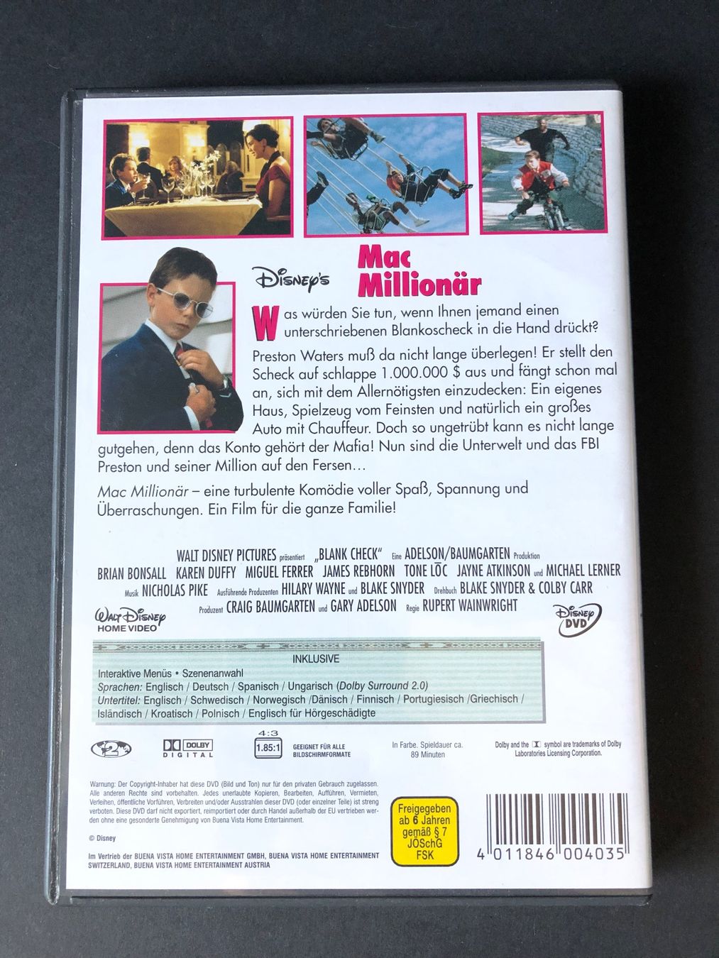 Tutti i DVDs: Mac Millionär (1994) - DVD – Usato da Bern venduto da McFlurry_08 1