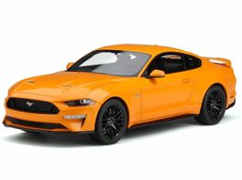 GT SPIRIT 1/18 FORD MUSTANG GT 5.0 coupè 2019 FURY ORANGE