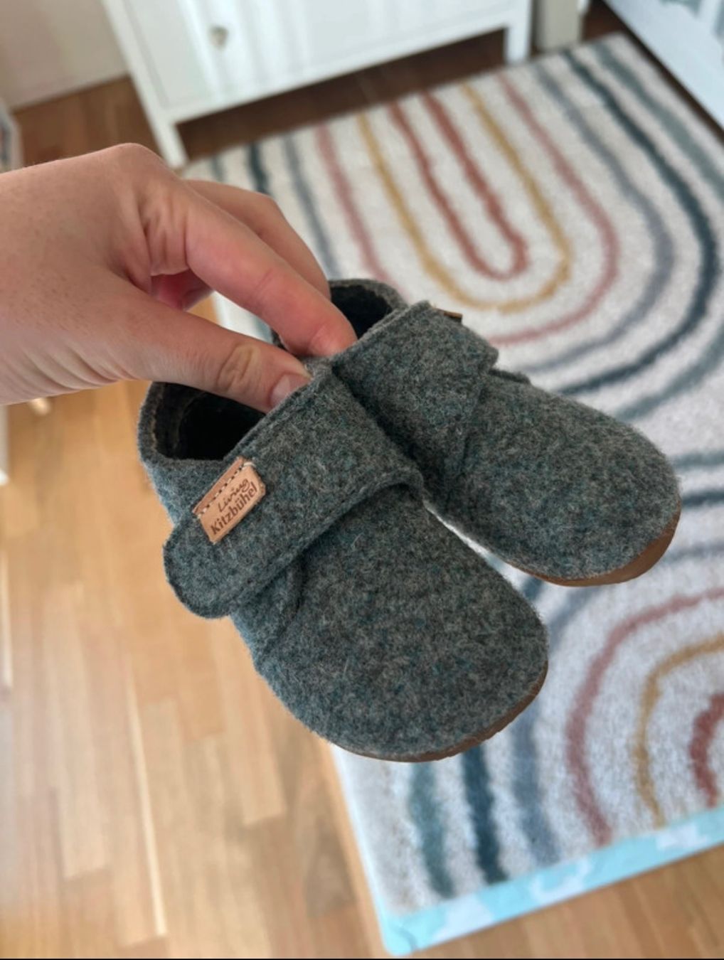 Scarpe per ragazzi: Living Kitzbühel Wool Hausschuhe - Size 20 – Nuovo (secondo la descrizione) da Basel venduto da Pikachuu 1