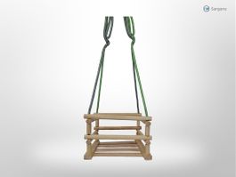 Gitterschaukel aus Holz