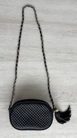 Clutch schwarz/gold