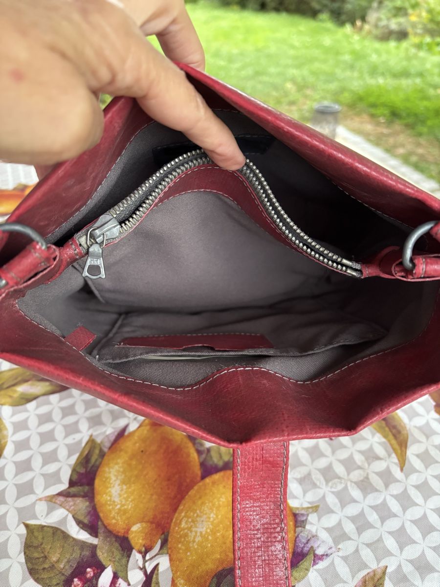 Freitag Borse da donna: Freitag Tasche Bird rot matt – Usato da Frauenfeld venduto da Andi_andrea 4