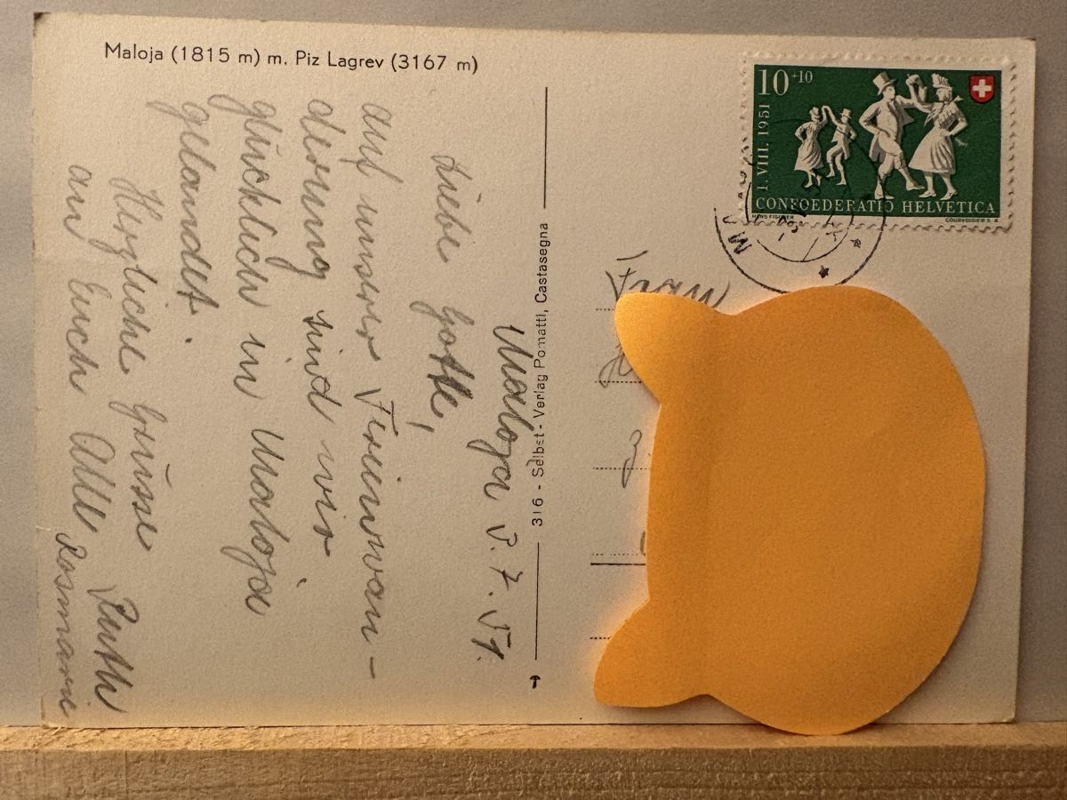 Cartoline postali: AK von Maloja Piz Lagrev – Usato da Rümlang venduto da Kartenpost1 1