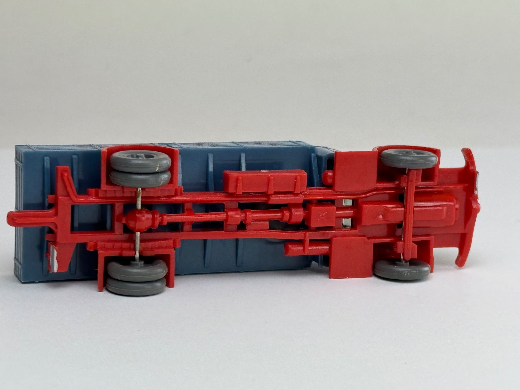 Wiking Modellini d'auto: GB5- Wiking Büssing 8000 blau /rot erste Version – Usato da Elm venduto da Wikmtz 2