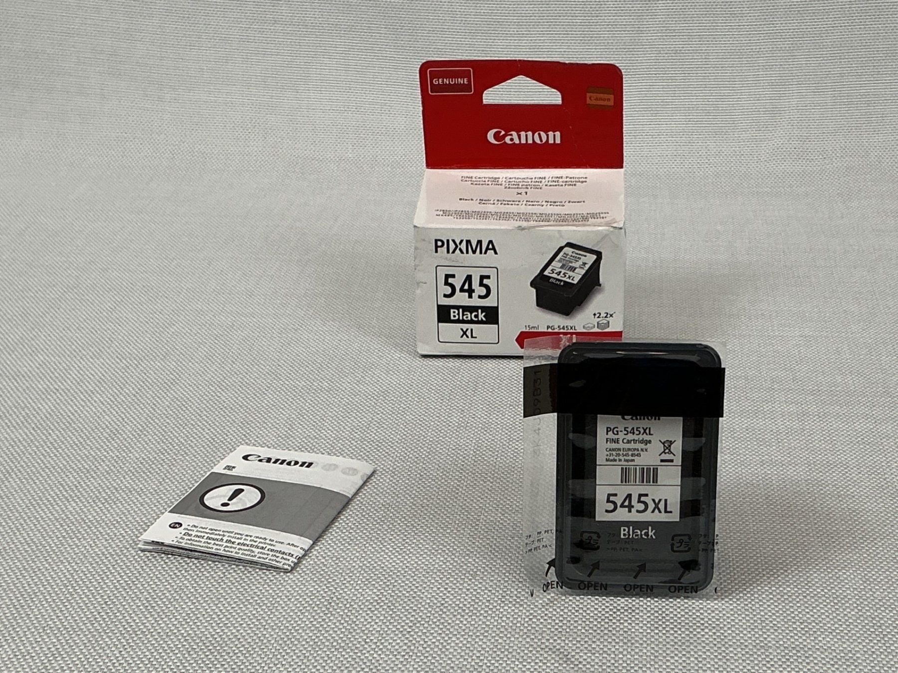 Canon Cartouches & Toner: CANON PIXMA 545 BLACK XL - Patrone – Neuf (Voir description) à Richterswil par Restwert_Richterswil