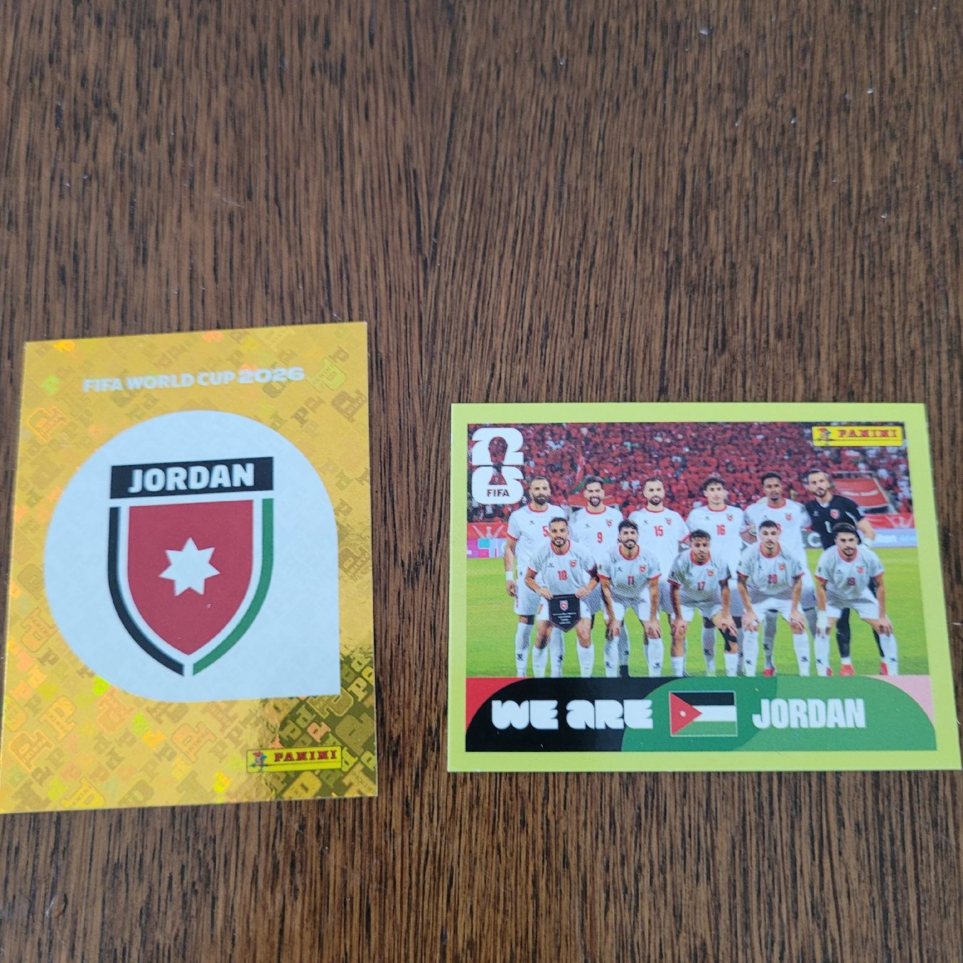 Panini Carte collezionabili: Panini26 Jordan Wappen und Mannschaft – Nuovo (secondo la descrizione) da Winterthur venduto da Flomal