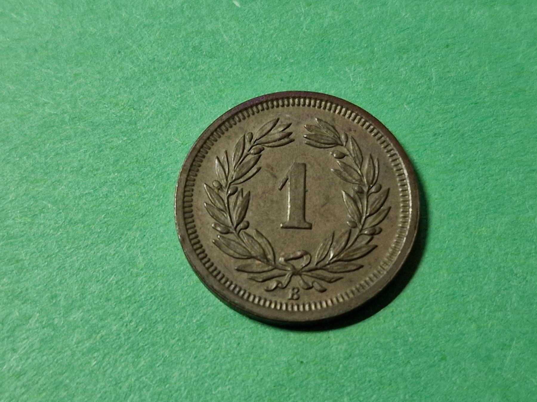 Tutti le monete: 1- Rappen 1939 selten. – Usato da Zürich venduto da Moreira01 1