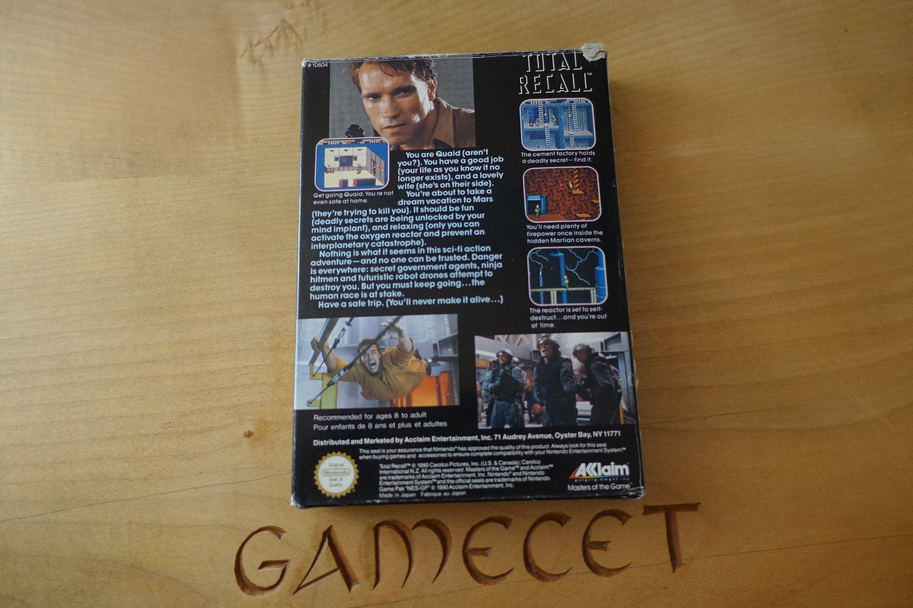 Nintendo Spiele: Total Recall – Gebraucht aus Steinach von Gamecet 5