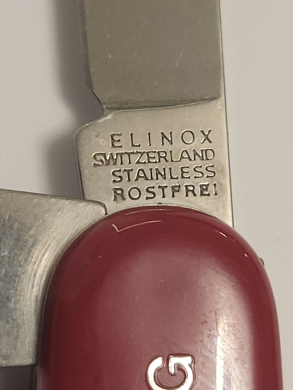 Victorinox Coltelli tascabile: Taschenmesser Elinox rot Robert Aebi  – Usato da nunningen venduto da mic_88k2 4