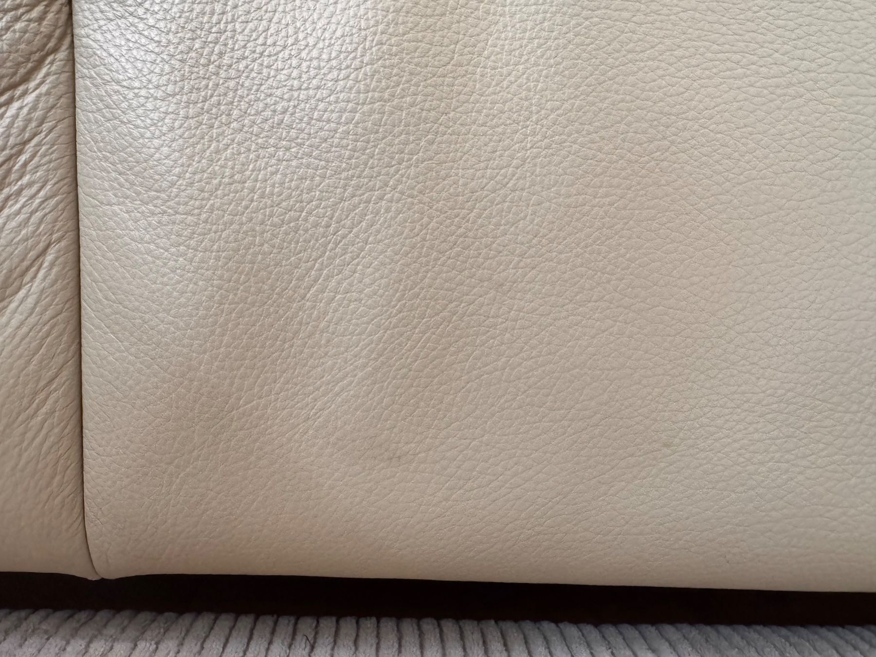 Divani: Echtleder-Ecksofa / Bettsofa, beige - Ewald Schillig QUINTO – Usato da Zürich venduto da nil_6px8 7