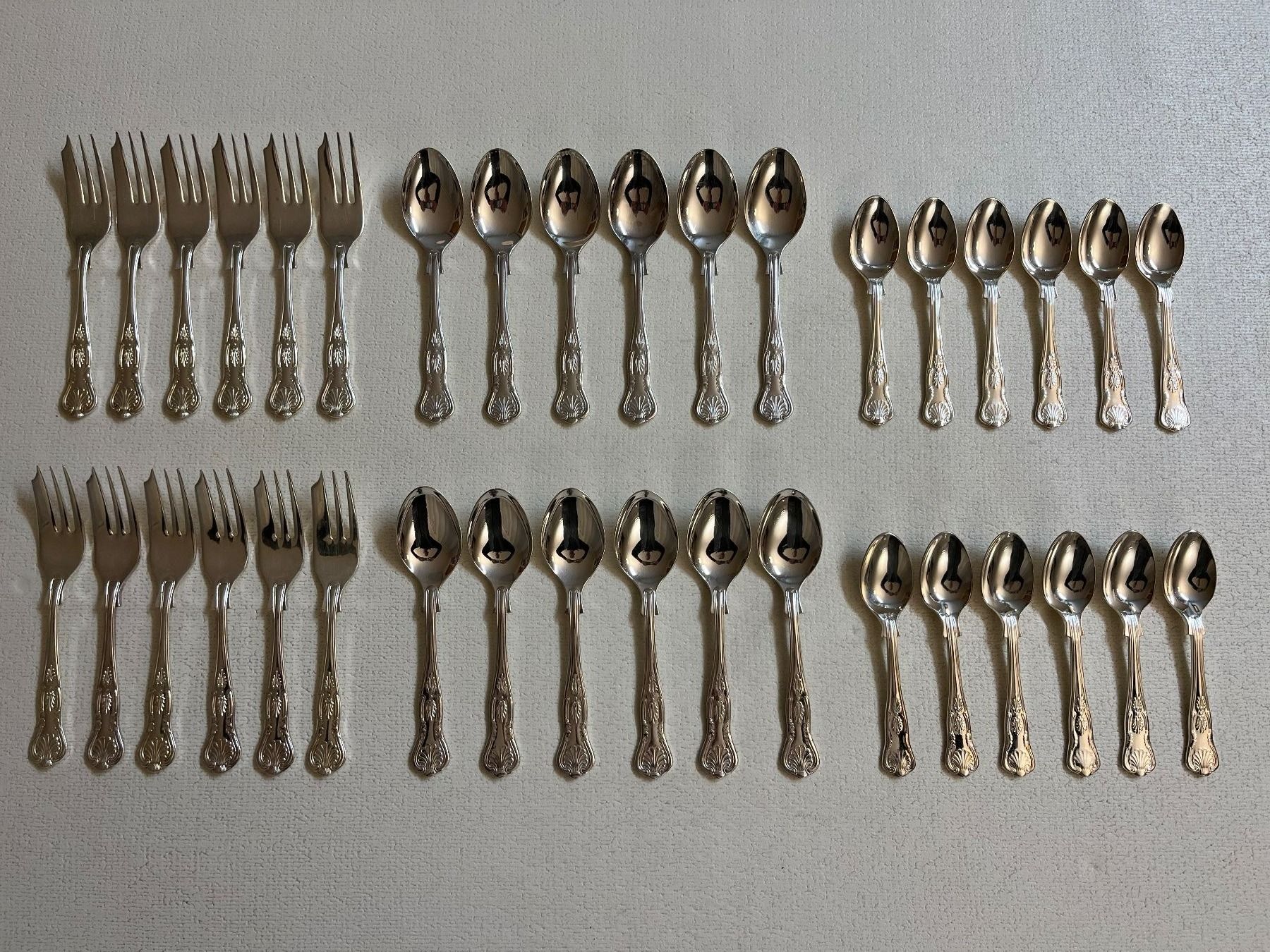 Bestecksets: Silberbesteck - Newbridge Cutlery Silverware Set Kings Style – Gebraucht aus Aeugst am Albis von Smart-Shopper 3
