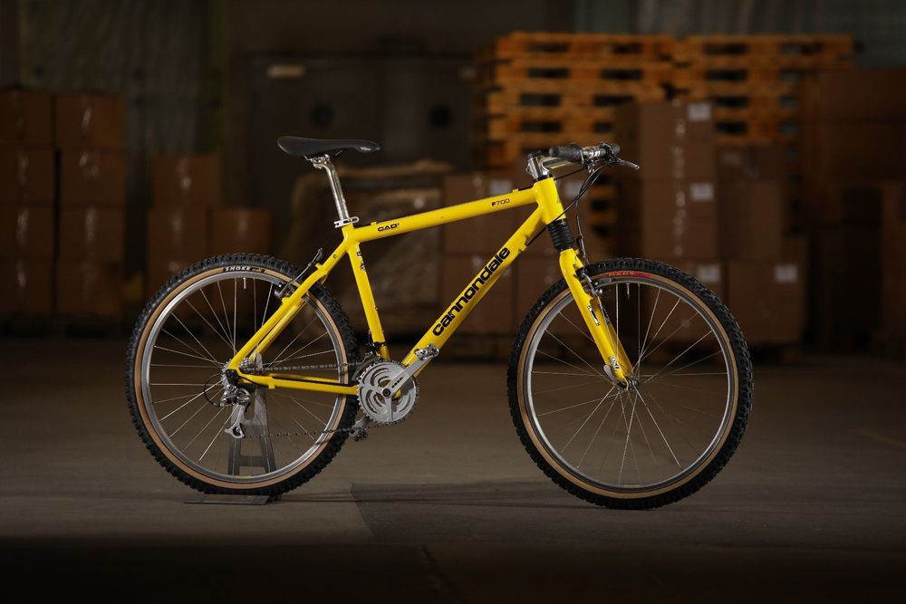 cannondale f700 yellow