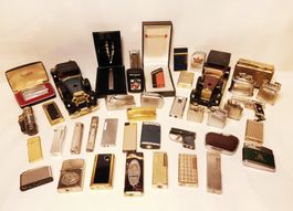 41 Feuerzeug Sammlung: Vintage Feuerzeuge für Sammler!
