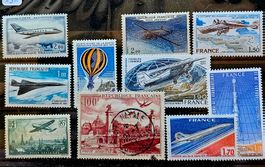 FRANCE Poste aérienne **/obl.