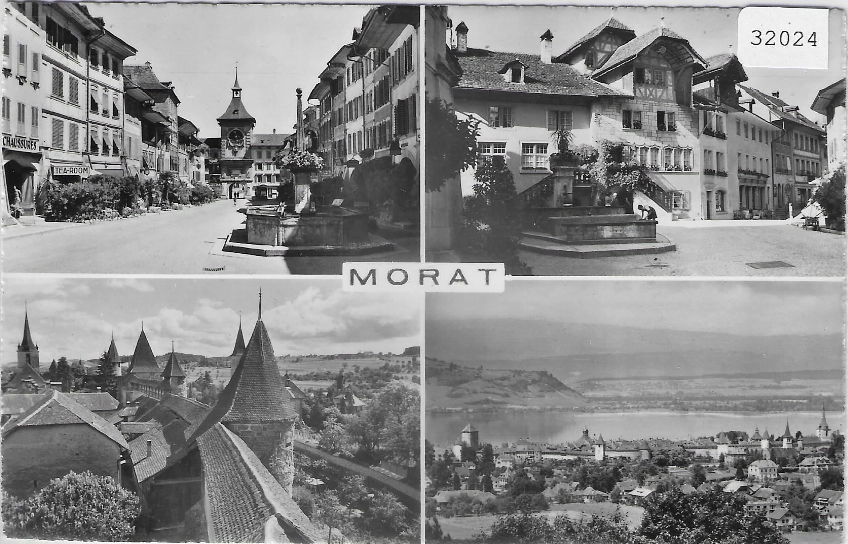 Cartoline postali: Murten Morat - Multiview – Usato da Ettingen venduto da Kartenplanet