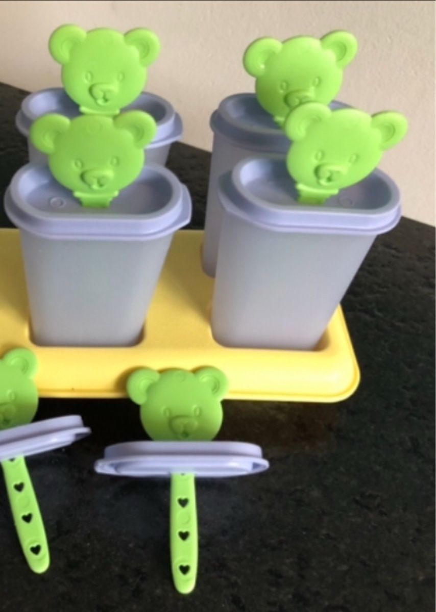 Tupperware Contenitori & Simili: Tupperware Glace machen Glacestengel Eis Kindereis Teddybär – Nuovo (secondo la descrizione) da Frauenfeld venduto da Babytimmy 2