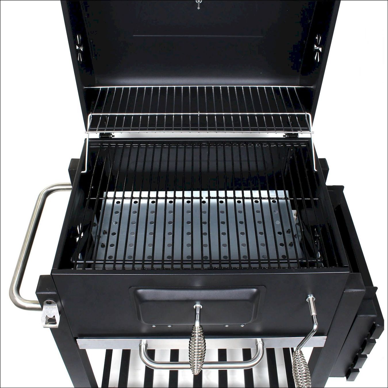 Griglie: Wiltec BBQ Holzkohle Grillwagen – Nuovo e nell'imballaggio originale da Bottighofen venduto da zaap 6