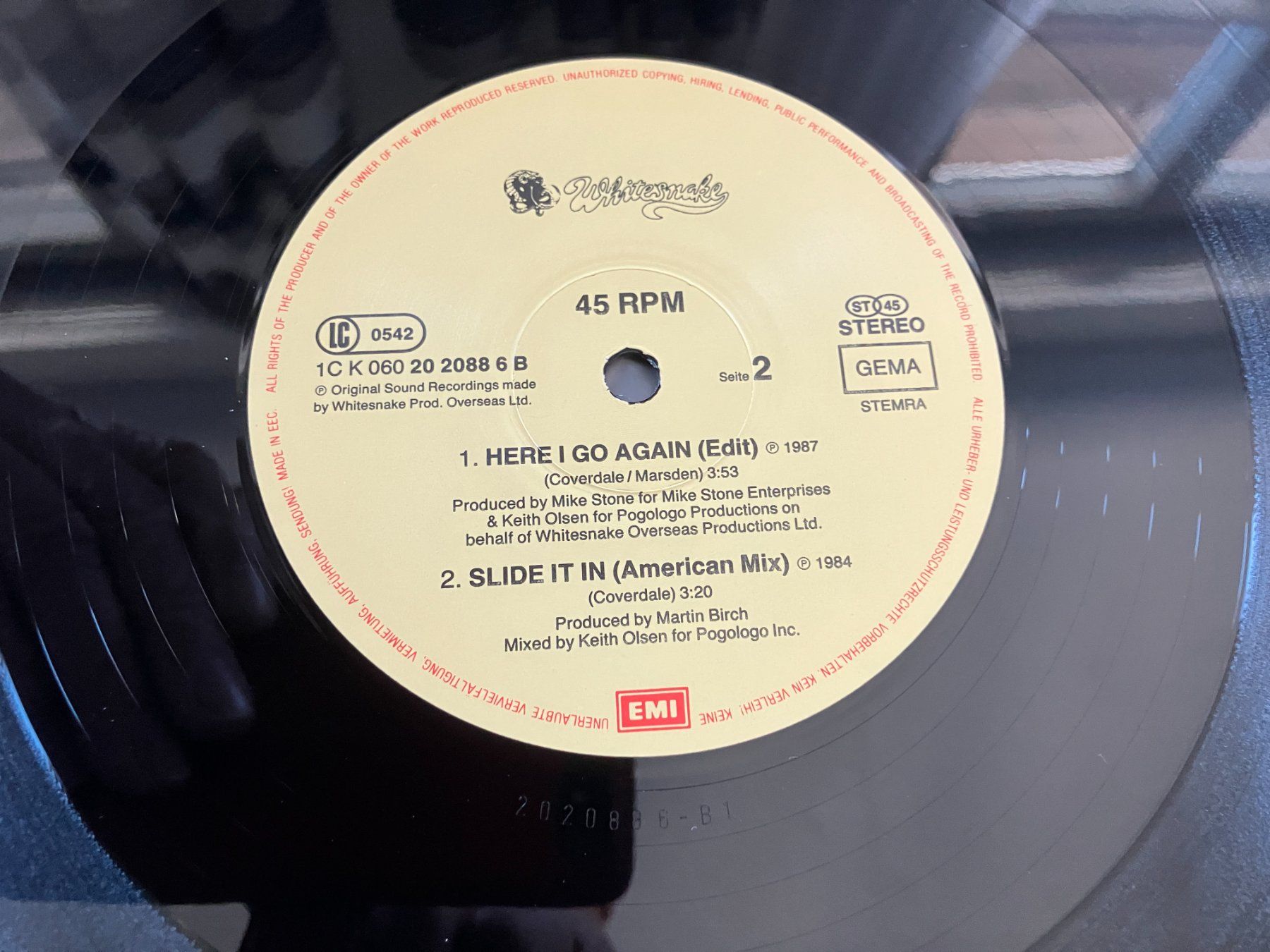 Dischi in vinile: Whitesnake – Usato da Aarwangen venduto da Jukebox3 7